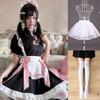 Chinese style maid outfit COS hollow new Chinese cheongsam maid uniform suit dress