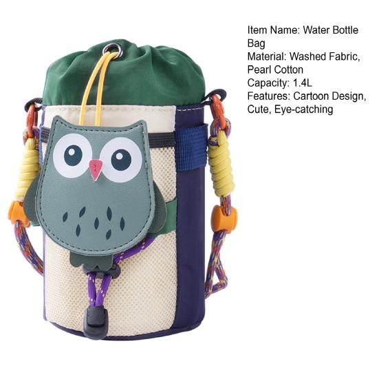 Bisiklet Gidon Çantası Hafif Su Geçirmez Su Şişesi Taşıma Çantası Büyük Kapasiteli Kurulumu Kolay Su Şişesi Tutucu Çanta