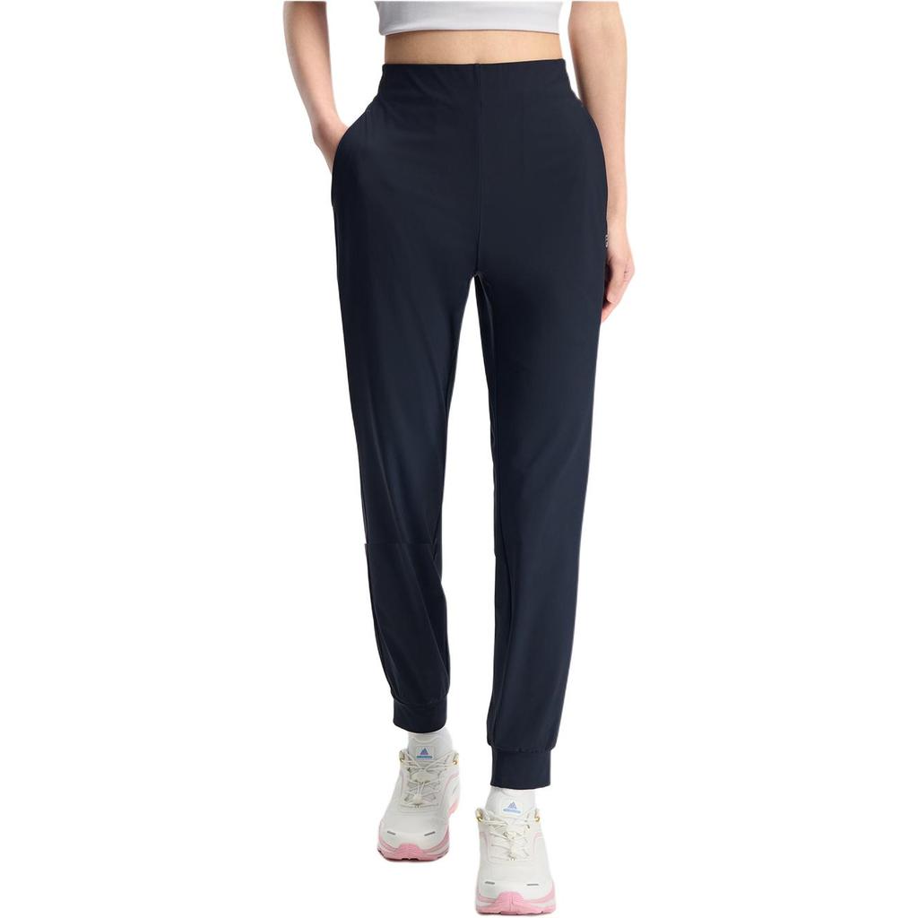 Fila Soft And Comfortable Casual Cool Feeling Knitted Sports Pants Women Bottoms Dark-Blue A11W431608FNV