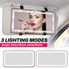 Led Car Sun Visor Vanity Mirror Car Vanity Mirror With 3 Light Modes And 60 Leds Rechargeable Cosmetic Mirror Auto Makeup Mirror
