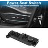 Power Seat Switch Car Adjust Recline Recliner Switch for Tesla Model Y 2020-2023 Plastic Black