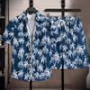 Beach Clothes For Men 2 Piece Set Hawaiian Shirt and Shorts Set Men Fashion Clothing Printing Casual Outfits Summer Beachwear