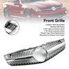 Diamond Front Bumper Upper Grill Fit Mercedes R230 SL550 SL600 2009-2012