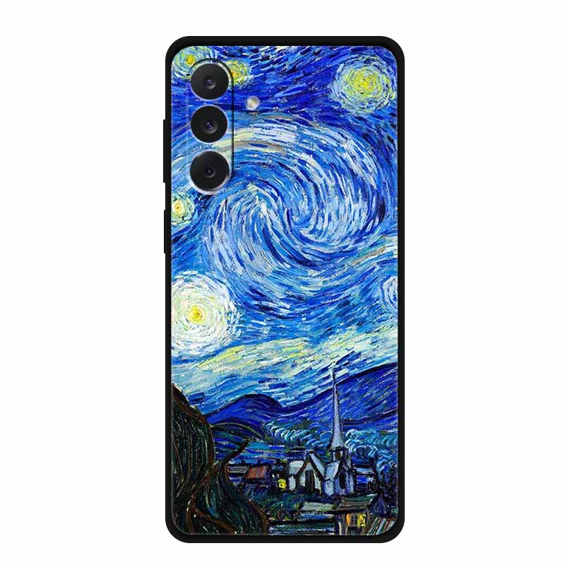 For Samsung M06 M16 M36 3D Flowers Case Soft Silicone Bumper Emboss Phone Cases for Samsung Galaxy M 06 16 36 Back Protect Cover