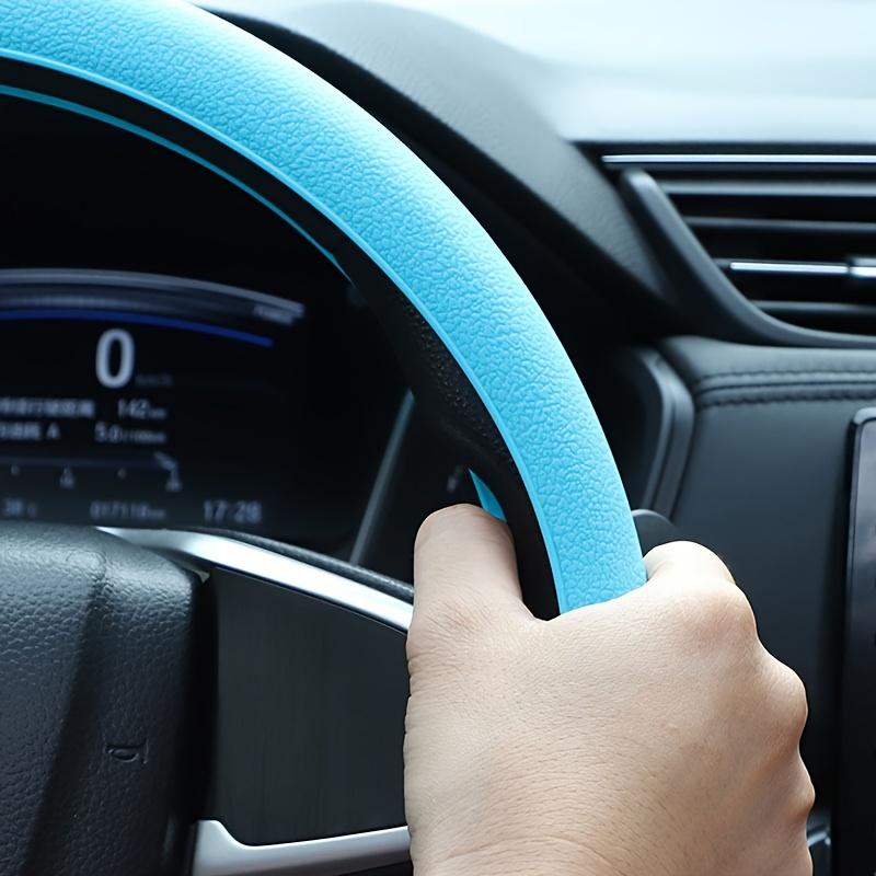 1PC ultra-thin anti-skid car steering wheel protective cover, silicone steering wheel cover, general steering wheel cover
