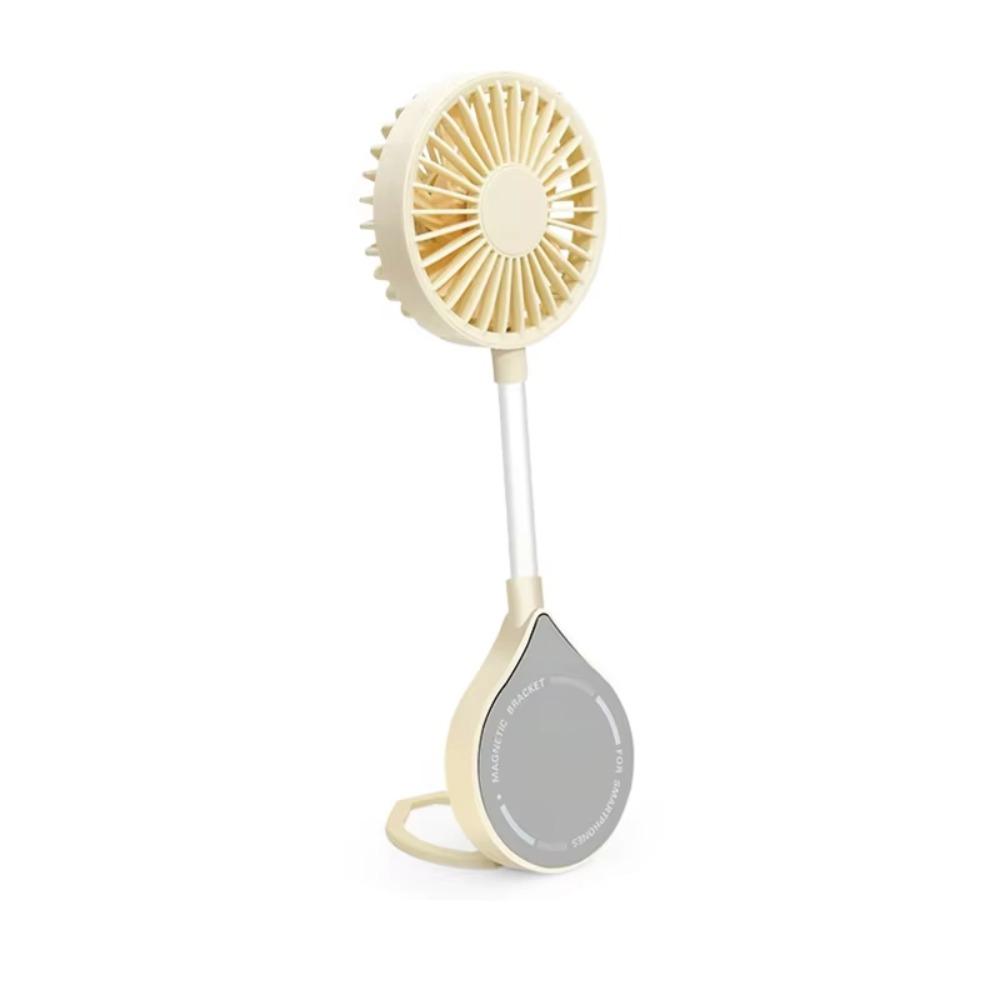 

Adjustable 2 in 1 Magnetic Fan Holder Quiet Operation Mini Desk Fan Camping белый