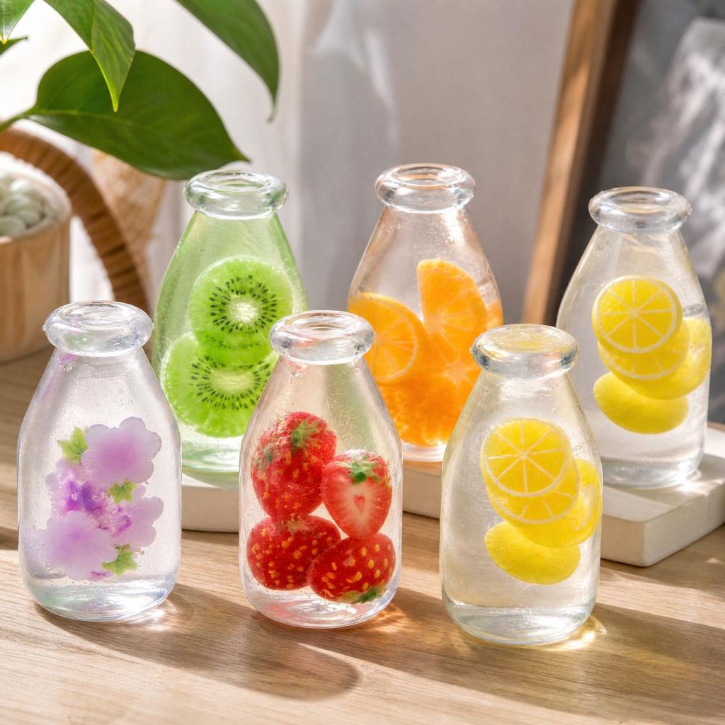 Milk Bottle Shaped Toy, Cute Stress Toy, Random