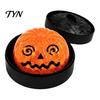 Halloween Classroom Prizes Ghost Bun Stress Ball, Slow Rising Soft TPR Fidget Toy Spooky Sensory for Anxiety Relief, Cute Squeeze in