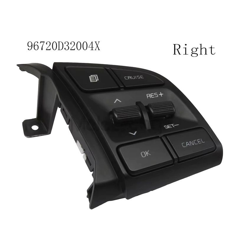NEW-For Tucson 2016-2023 Car Steering Wheel Remote Control Right Switch Cruise Control Replacement Unit 96720D32004X