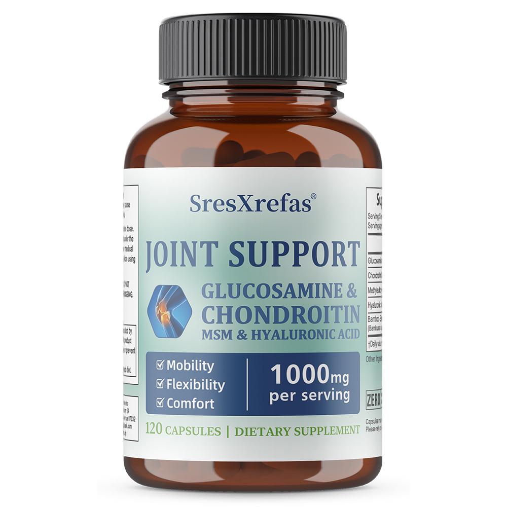 

Glucosamine HCL Supplement, With Chondroitin Sulfate, 120 Capsules Per Bottle 120 Capsules