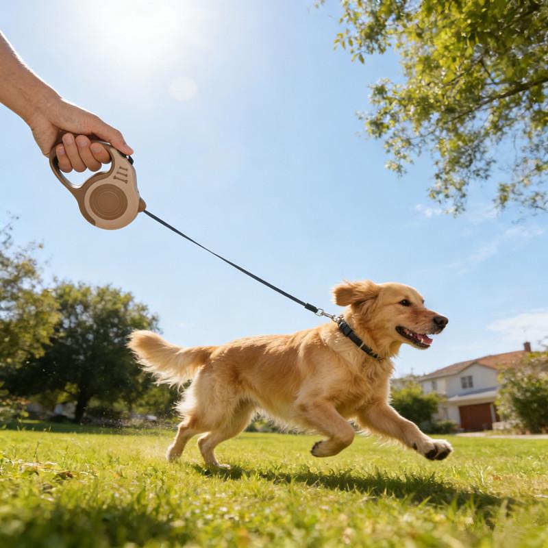 Dog Leash For Small Dogs Cat Automatic Retractable Durable Nylon Lead Puppy Outdoor Travel Walking Hiking Traction Rope