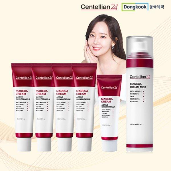 

Dongkuk Pharmaceutical Dongkuk Pharmaceutical Madeca Cream 5 флаконов + Кремовый туман 1 флакон