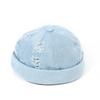 Spring Summer Hat Ripped Denim Melon Hat Men'S Hip Hop Landlord Hat Men'S Rogue Sailor Yuppie Hat