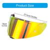 Superior Visibility Motorcycle Visors Lens High Visibility Enhancing Riders Safety Suitable for SOMAN Cyclists Skaters
