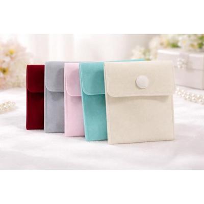 1pcs Jewellery Pouch Packaging Bag Soft Velvet Gift Bracelet Necklace Earrings Rings Storeage Custom Logo