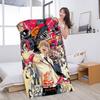 Chainsaw Man Anime Microfiber Blanket Quick Drying Beach Towels Oversized Printing Super Absorbent Pool Towel Blanket