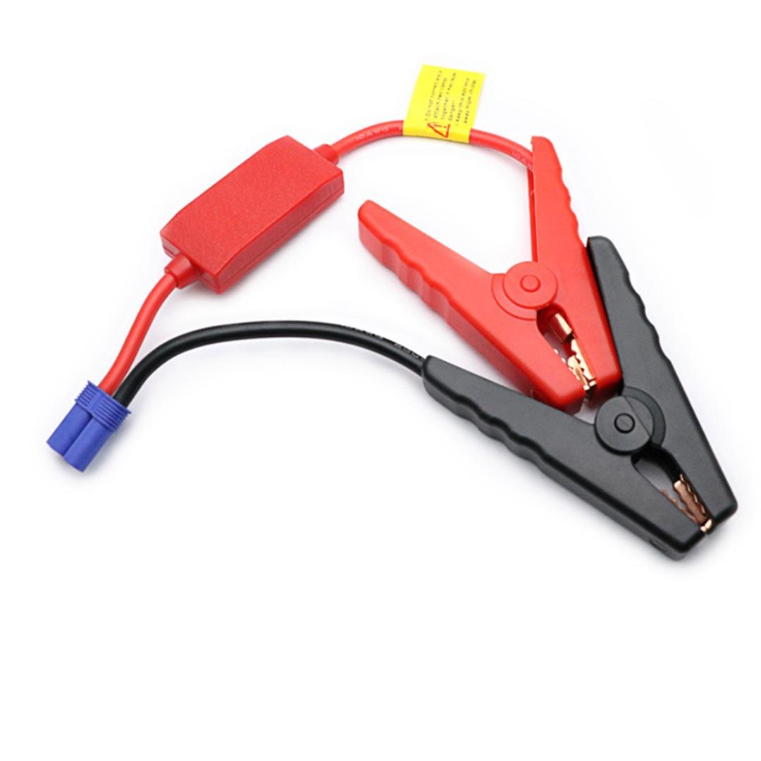Kuncan Cavo Con Morsetti A Coccodrillo E Connettore EC5 Per Avviatori Di Emergenza Auto, Compatibile Power Bank 20000mAh