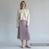 Pristine HERMES Ankle boots Lace-up Bridge pink beige leather Women 37 Used