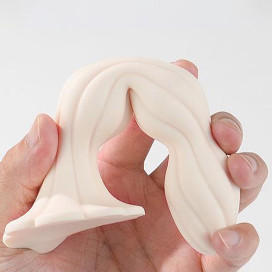 Plug Anali in Silicone per Donne, Dildo Morbido per Allenamento Anale con Texture a Spirale, Adatto ai Principianti Facile da Pulire Impermeabile Giocattolo per Adulti