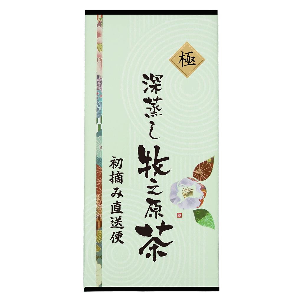 100% First Harvest Makinohara Tea from Shizuoka, Deep-Steamed Makinohara Tea, Covered Green Tea, Leaf Tea, Premium Quality, 100g (1 bag)