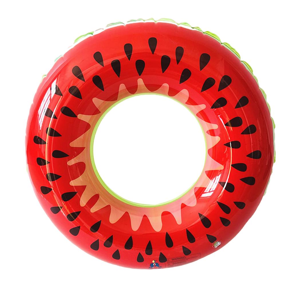 Watermelon Pattern  Inflatable Pool Float Swimming Rings Pool Tube Toy Beach Swimming Pool Float Parties Supplies for