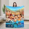 Cartoon LUCA Blanket Soft Warm Comfortable Plush Bedding Throws For Students Living Room Flannel Bedspread Bed Cover