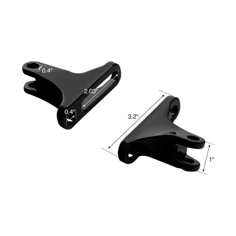 Motorcycle Rear Passenger FootPegs Footboard Mounts For Harley Touring Road King Electra Glide 1993-2025