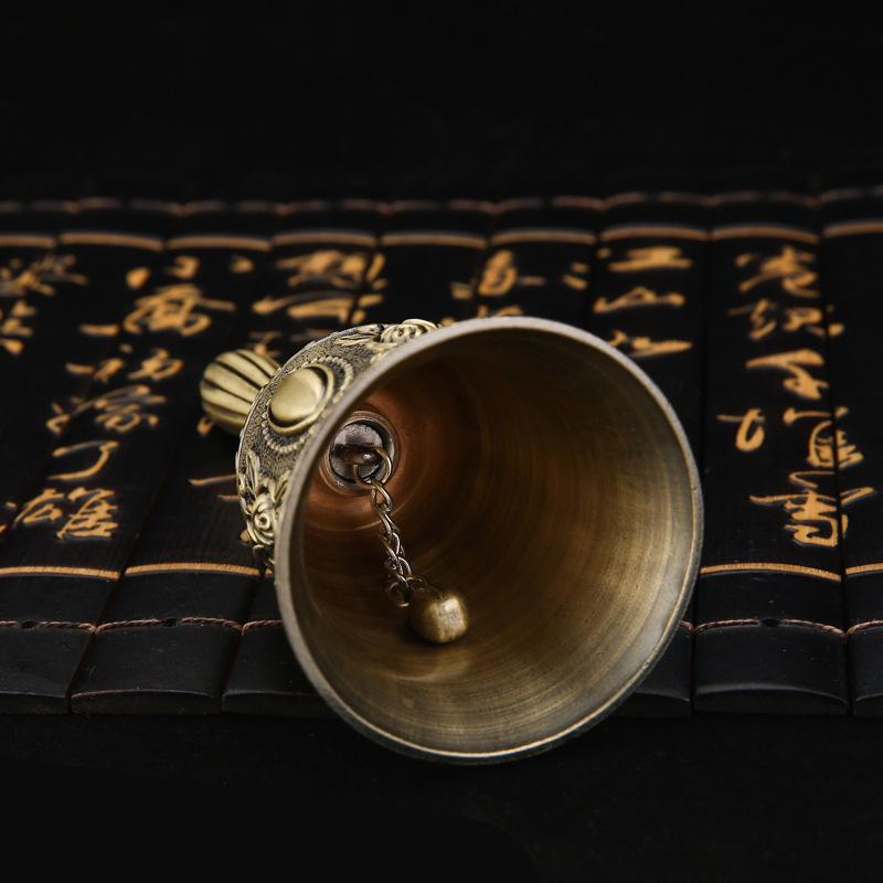 Creative Metal Call Bell for Restaurant, Bar, or Classroom - Hand Crank Wind Chime Ornament