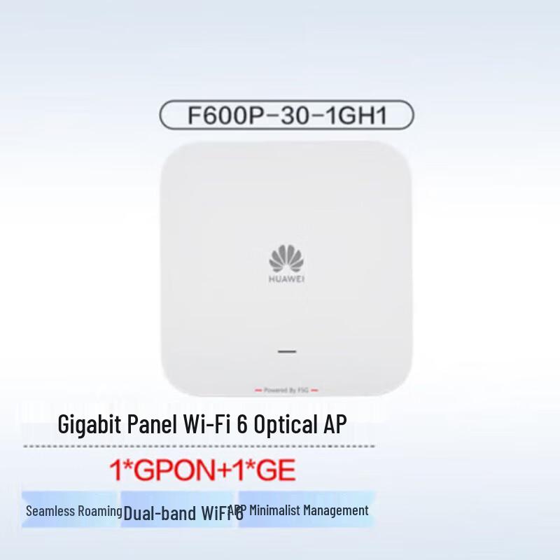 

Huawei Wi-Fi 6 Dual-Band Panel ONU