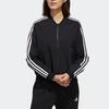 Adidas Jackets Women's Black Baseball Collar Moderate Other FK3511