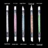 Silicone Double-Ended Nail Art Pen Set: 5-Piece Dotting and Drawing Tools