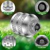 2 Pack Bubbler Sprinkler Heads, Aluminum Diffuser Flood Nozzle for Delicate Watering, Gentle Garden Metal Watering Soaker Sprinkler for Plants Garden 