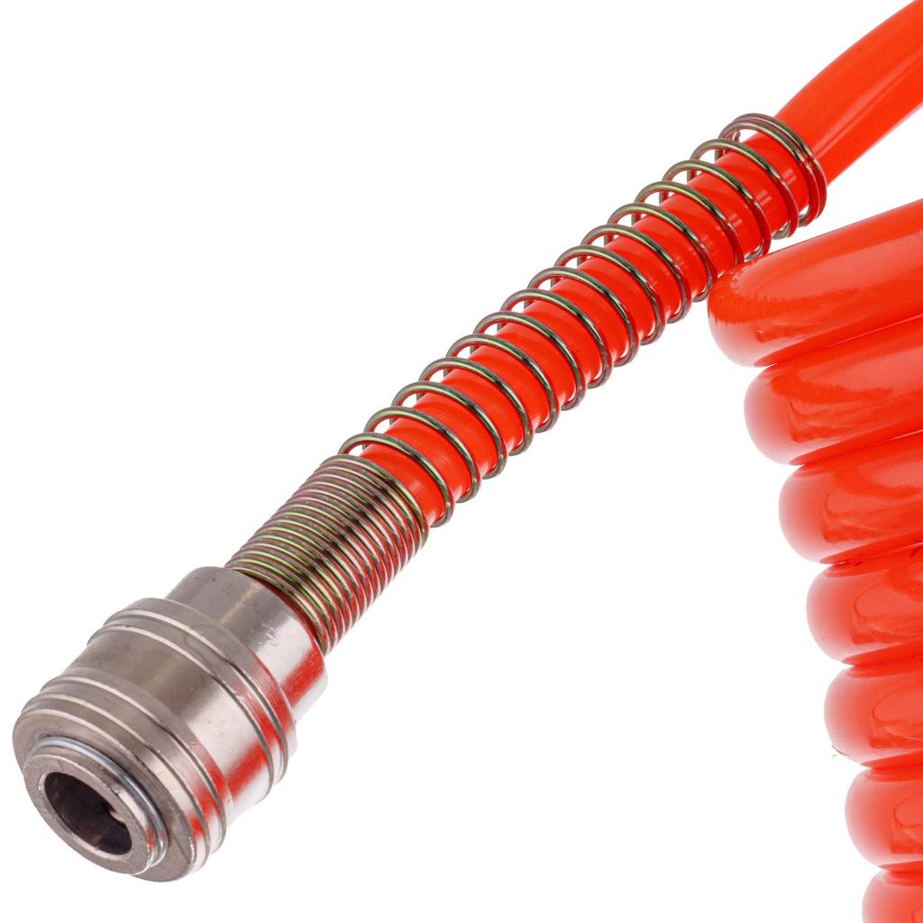 Spiral Hose 15M Pneumatic Hose 6.5X10Mm For Compressor 10Bar