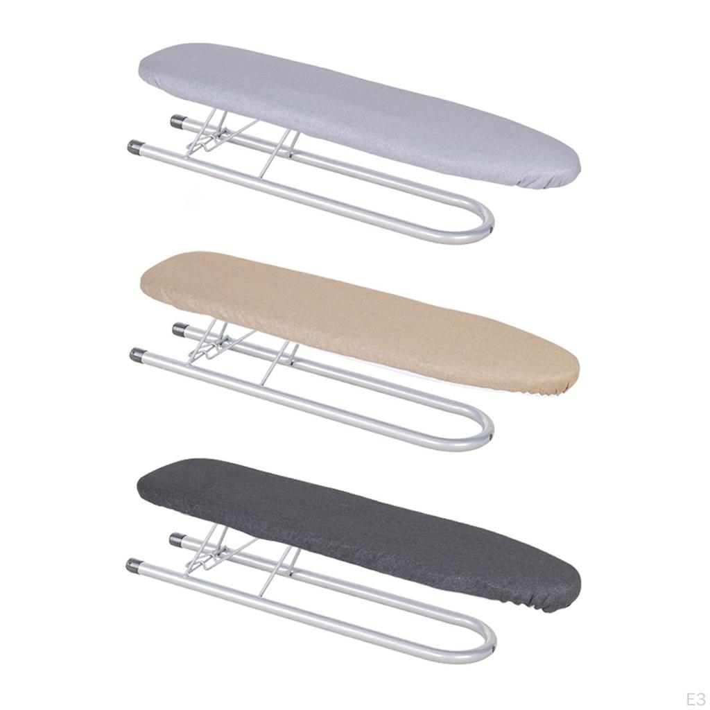 Foldable Ironing Board Home Travel Use Compact Stable Premium Portable Space Saving
