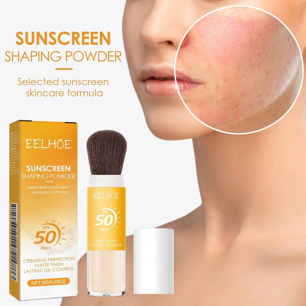 EELHOE Lightweight Breathable Color Makeup Setting Powder - Smudge-Free, Natural Finish