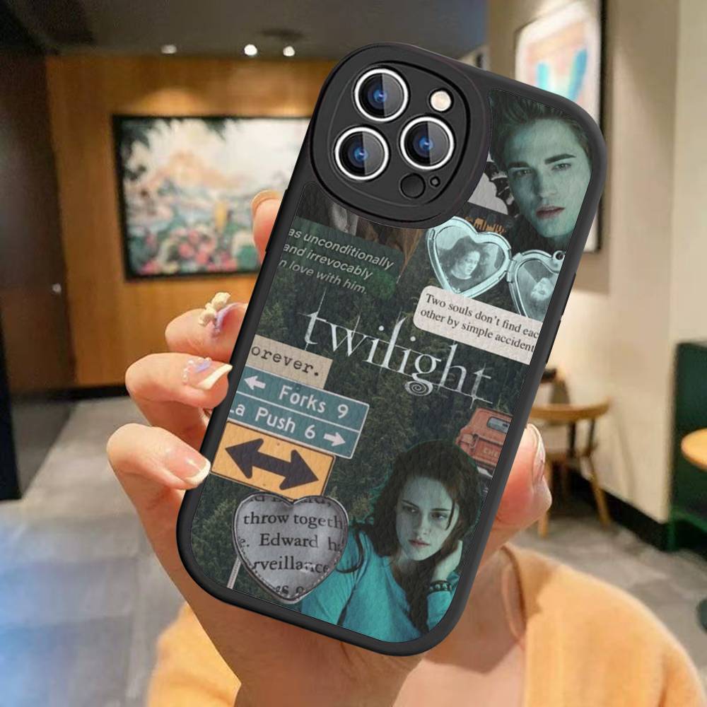 

TV Twilight Isabella Edward Cullen Leather Phone Case For Iphone 16 15 14 Plus 13 12 11 Pro Max Case iPhone 15