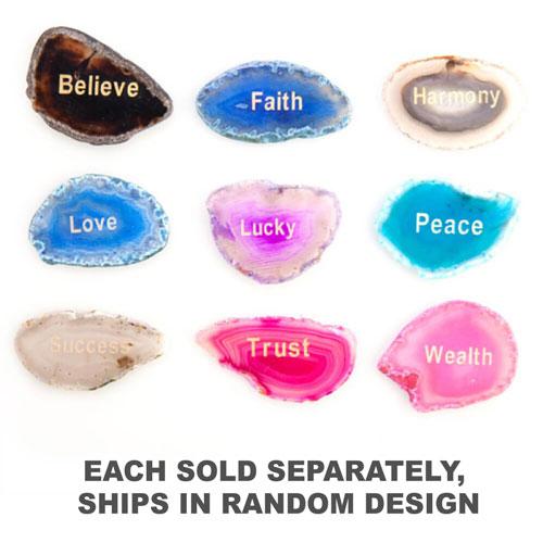 Gemstone Wishing Stone (Agate Slice)