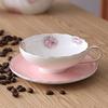 British Afternoon Tea Set Luxury Exquisite Ceramic Coffee Cup with Saucer Bone China Milk Mug European Style Tea Set for Home