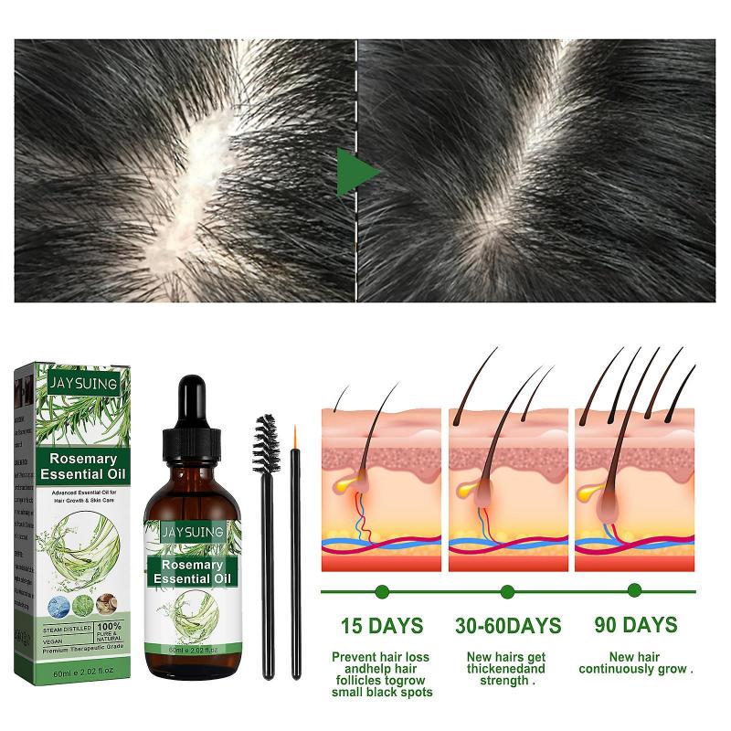 Rosemary Essential Oil Stimulates Hair Growth Skin Care Nourishes Treatment