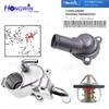Thermostatgehäuse & Thermostat 17690-69G00 17690 69G00 17560-80A00 SET Für Suzuki Jimny 1998-2019 Grand Vitara II 2005-2015