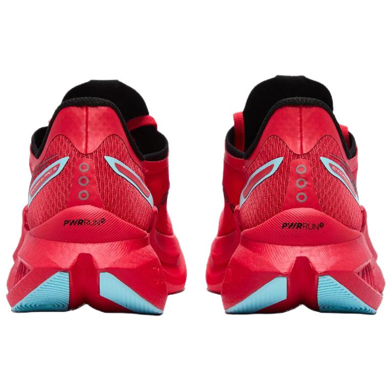 SAUCONY Endorphin Pro 5 Wygodne Wszechstronne Sprężyste Codzienne Buty do Biegania Unisex Trampki Czerwony Czarny S31064-504