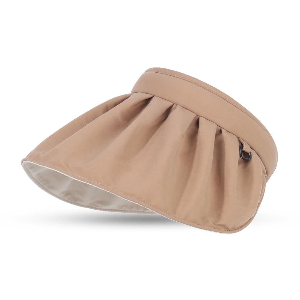 Hat Women's Summer New Korean Shell Hat Sunscreen Sunshade Sun Hat Casual Versatile Hairband Hat