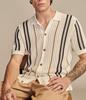 Men's Casual Hollow Knit Polo Cardigan BK0059