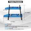 Industrial Steel Wire Dispenser 1500kg Cable Drum Roller Pay-off Stand Steel Wheel Cable and Optical Cable Pay-off Tool