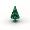 50g MOC 3471 Small Building Blocks: 4x4x6 2/3 Large Christmas Tree Pine, Compatible Spare Parts