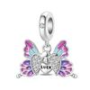 S925 Silver [DIY Heart Crown Beaded Bracelet Pendant Jewelry Making Accessories]