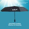 Car 12 Bone Black Gel Sunscreen EUAW33 Auto Folding Umbrella Valve For KIA K5 K9 Sorento Ceed Sportage Carnival Stinger Forte Cadenza