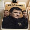 1 PZ Coperta di Flanella Fantasia THE ROOKIE Adatta a Tutte le Stagioni per Arredamento Casa Calore e Comfort Regali Regalo Festivo