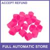 20 Pcs 25x21x206mm Wheel Lug Nut Bolt - Car - Silicone Fluorescent