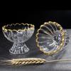 Creative Exquisite Transparent Glass Ice Cream Cup Cold Drink Cup Glass Tableware